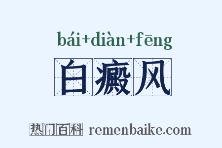 白癜风是什么意思的图片
